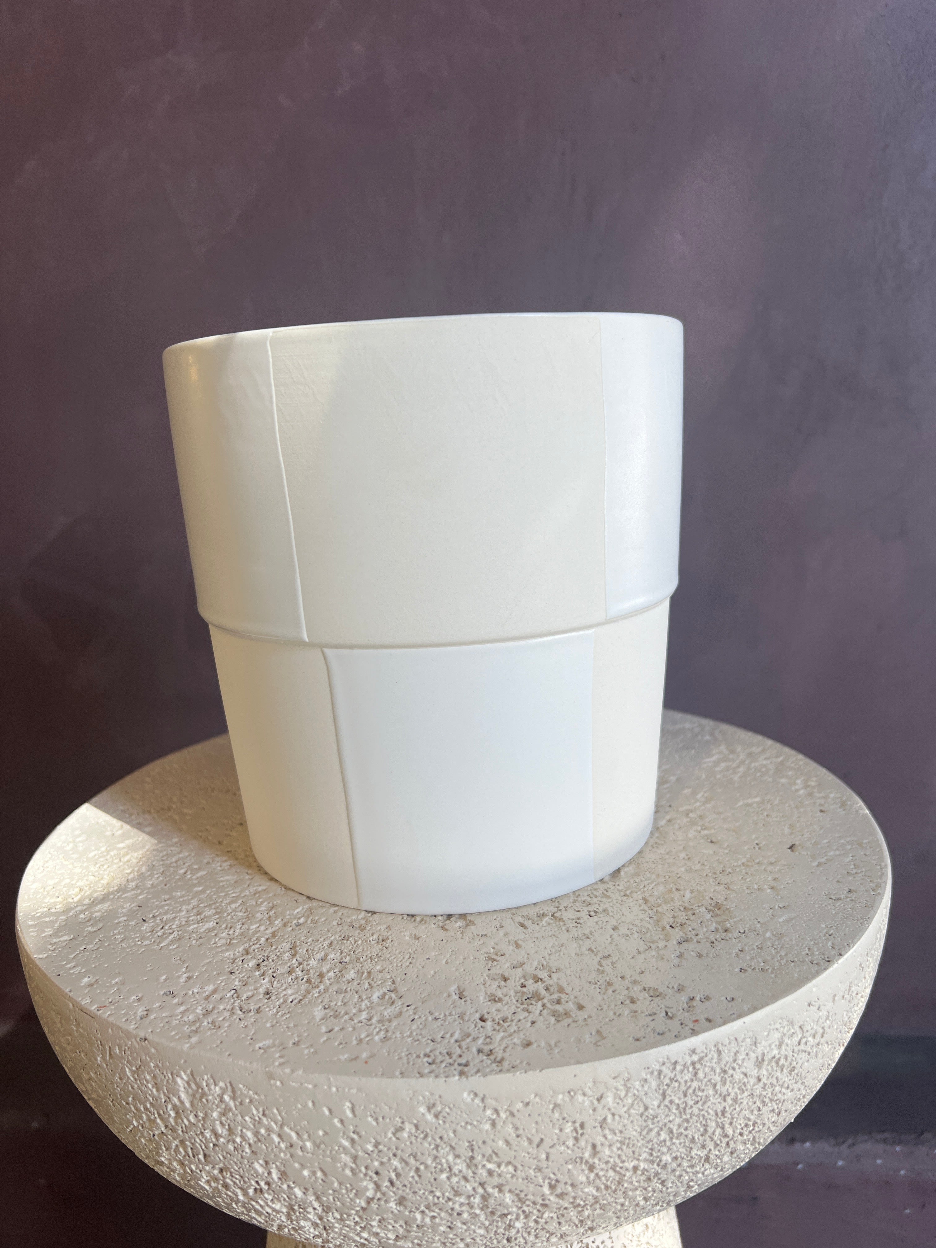 Checkerboard Pot 6.5”