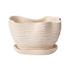 Highland Pot with Saucer - 9"