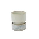 Endeavor Pot with Saucer - 6.5"