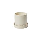 Pissaro Pot with Saucer - 6"