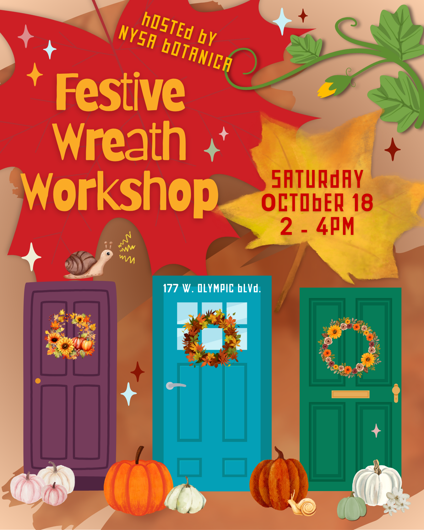 Festive Wreath Workshop