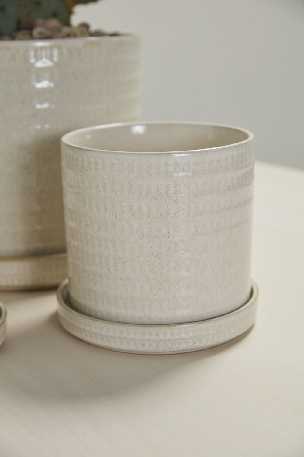 Morse Pot with Saucer - 7"